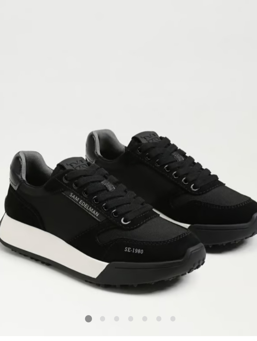 NWT Sam Edelman Men's Black Layla Sneakers